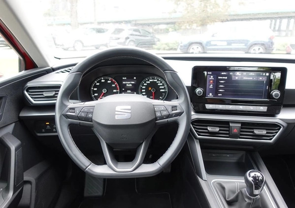 Seat Leon cena 69900 przebieg: 21200, rok produkcji 2021 z Przedecz małe 466